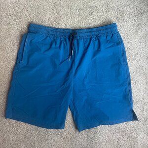 Classic Quick Dry Sport Shorts, Large, Coofandy, Snorkel Blue